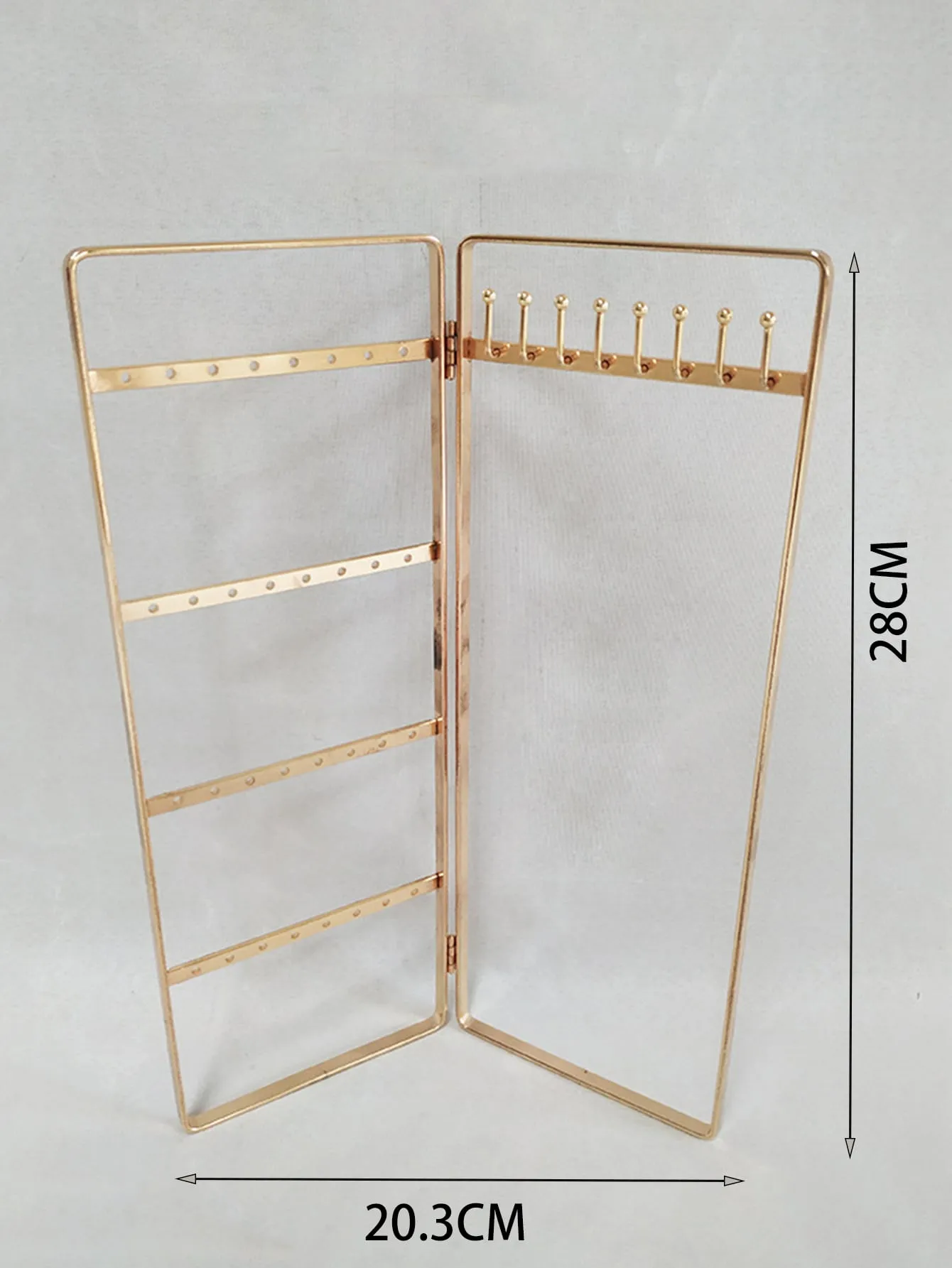 1pc Foldable Jewelry Storage Rack