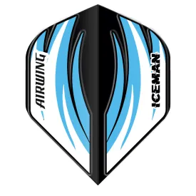 Airwing Gerwyn Price Black & Blue Standard Dart Flights by Red Dragon