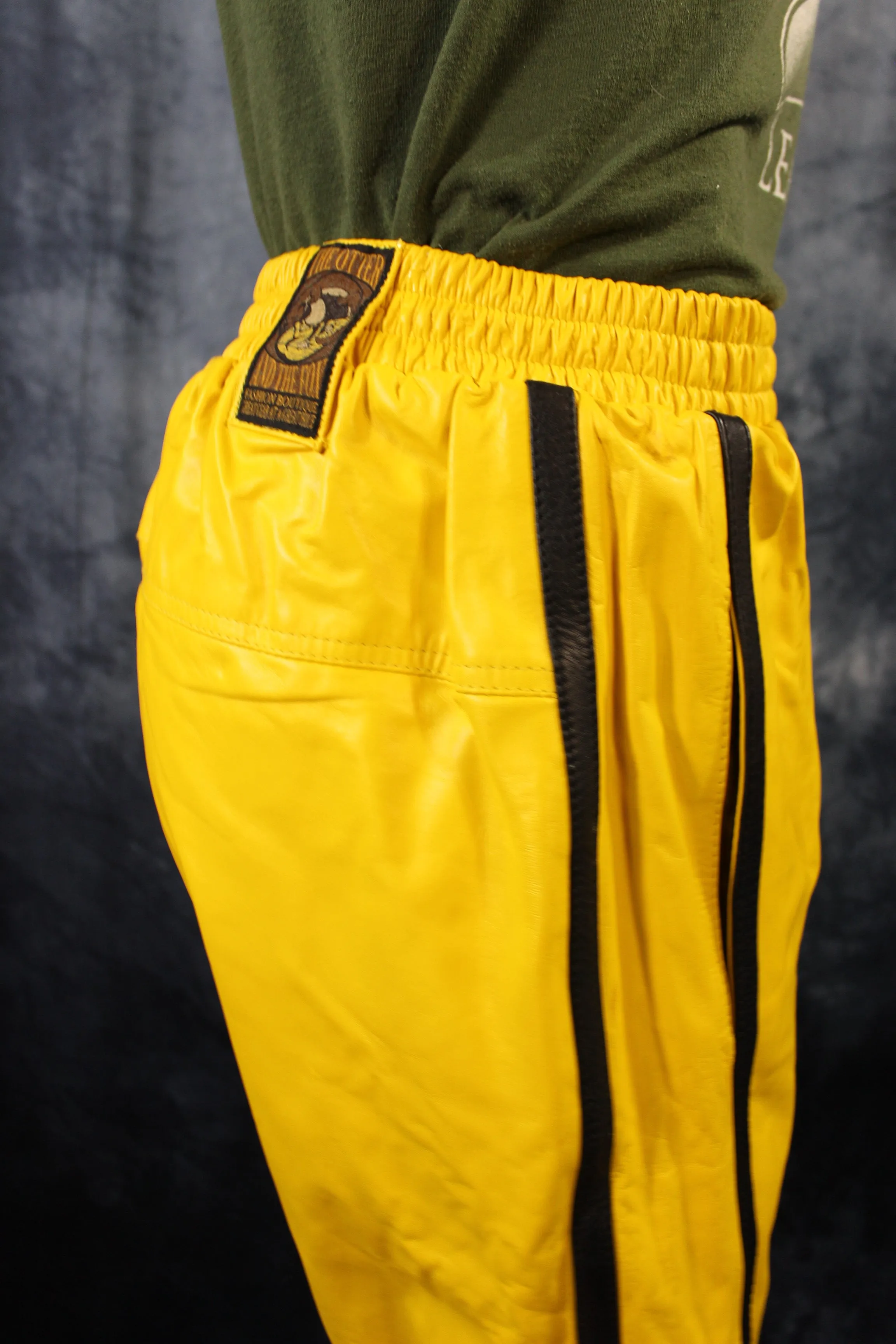 Basketball Shorts in Yellow and Black