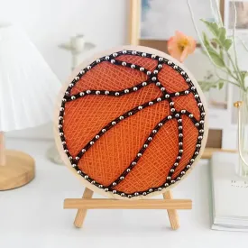 Basketball String Art Kit with Stand. Simple Decorative DIY String Art Craft Kit M1-4 DHAA28339