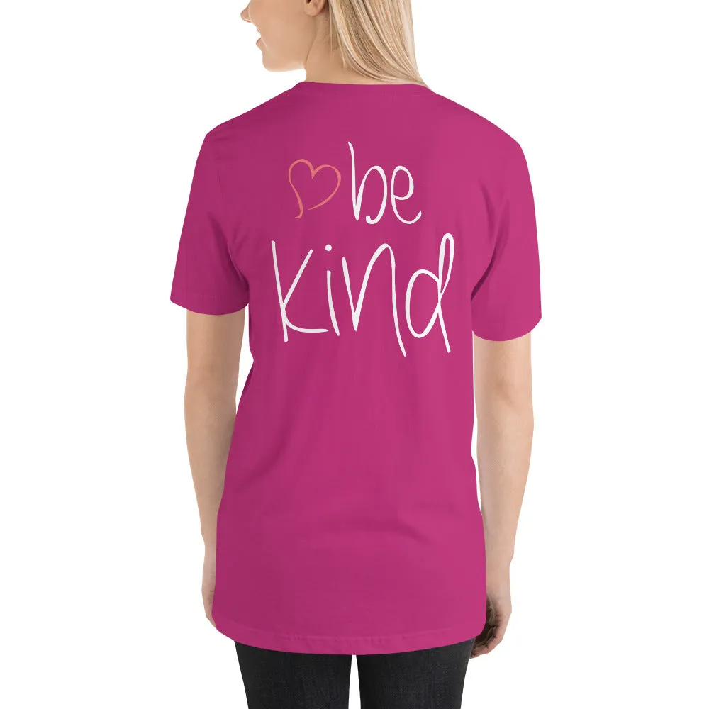 be kind Heart T-Shirt (Design on Back)