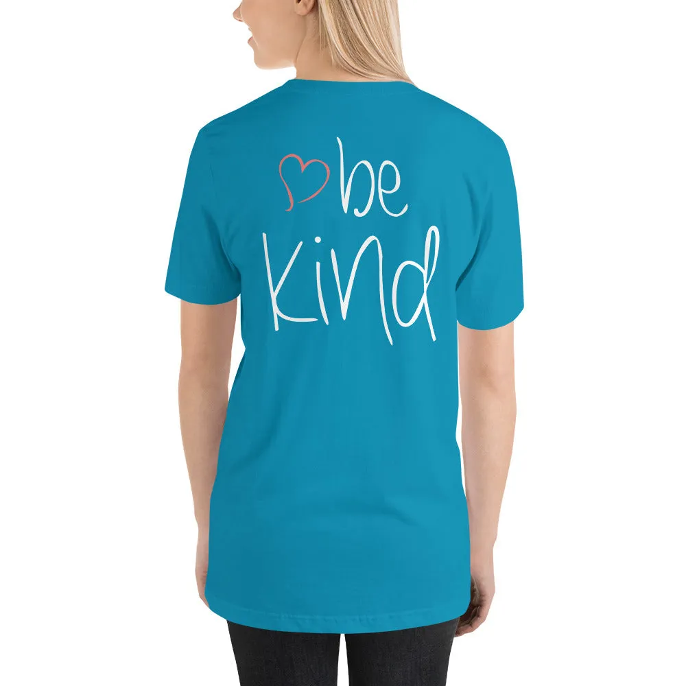 be kind Heart T-Shirt (Design on Back)