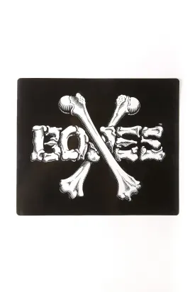 Bones Crossbones 10" x 12" Sticker