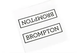 Brompton Decal for Main Frame