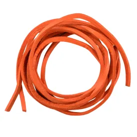 Daniel Smart 6' Feet Leather Laces - Orange