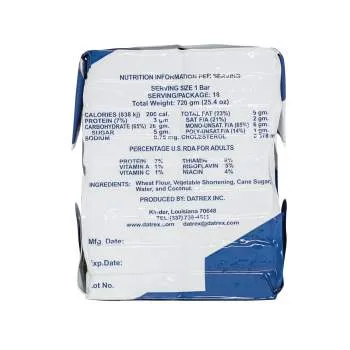 Datrex Blue 3600 Calorie Emergency Food Ration