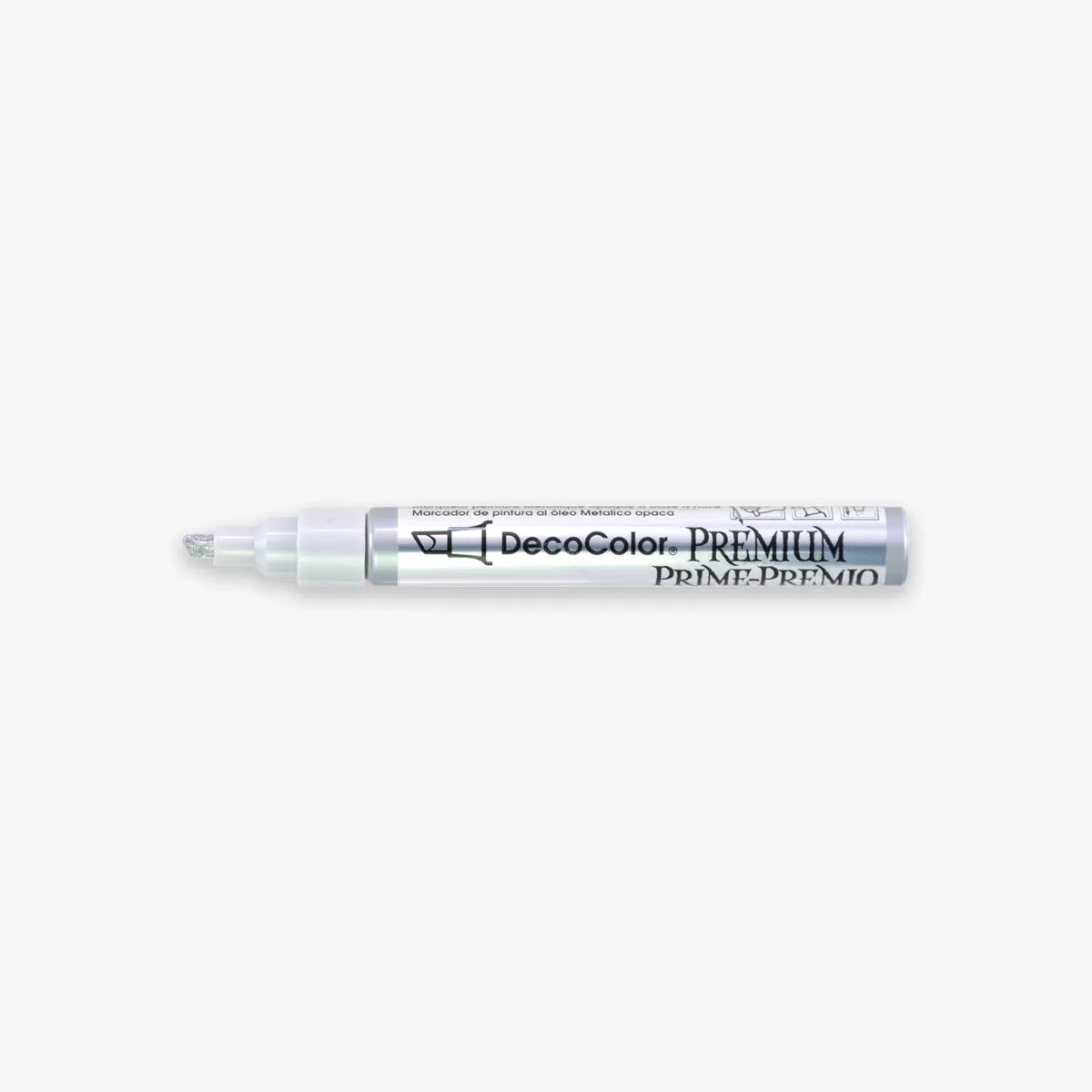 DECOCOLOR PREMIUM CHISEL TIP // SILVER