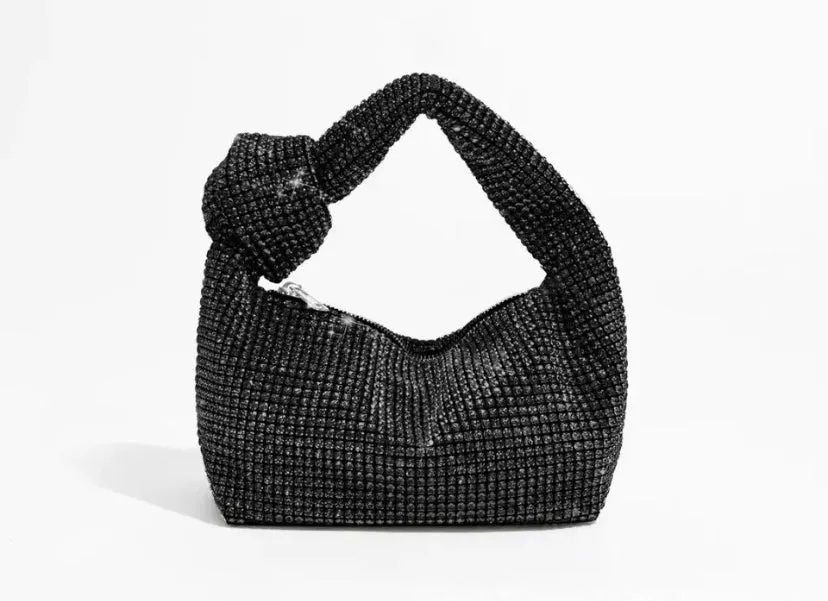 Disco Knot Bag Black