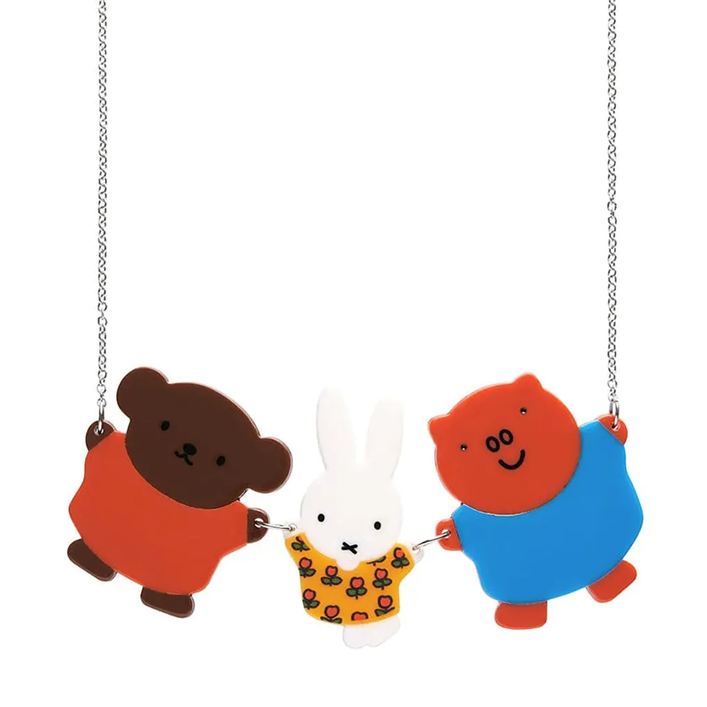 Erstwilder x miffy - Miffy and Friends Necklace