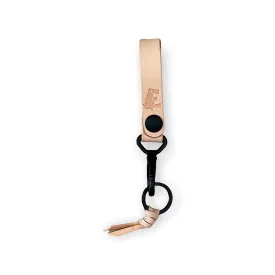 Ewing Dry Goods Minimalist Key Clip Natural/ Black