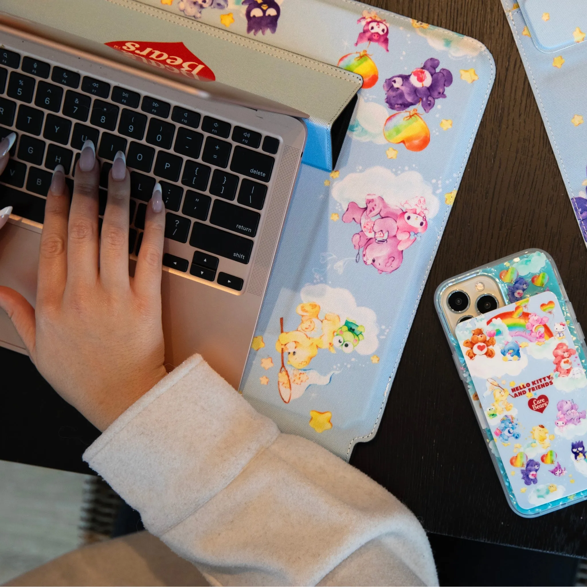 Foldable Laptop Sleeve - Care Bears™   Hello Kitty® and Friends