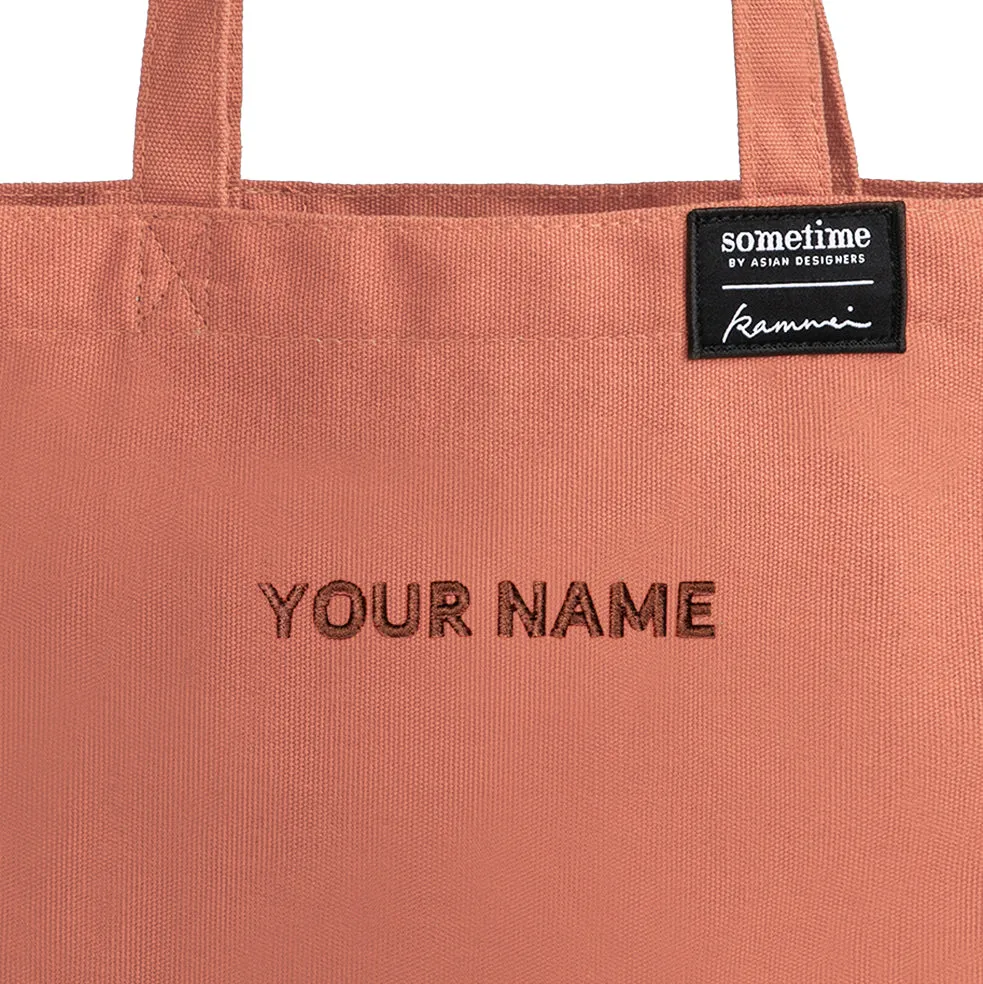 Furry Tote 36 - Salmon