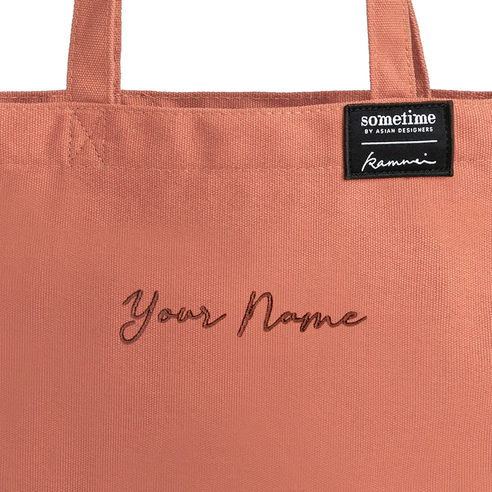 Furry Tote 36 - Salmon