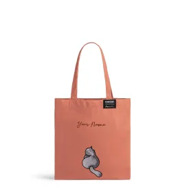 Furry Tote 36 - Salmon