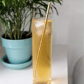 Gold Paper Straws