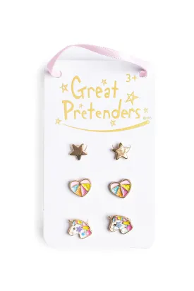 Great Pretenders Pierced Earrings - Boutique Cheerful