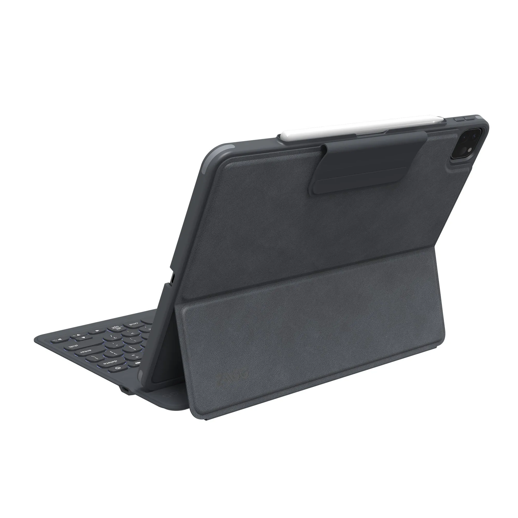 iPad Pro 12.9 (2018-2022) ZAGG Charcoal Pro Keys Keyboard - 15-08559