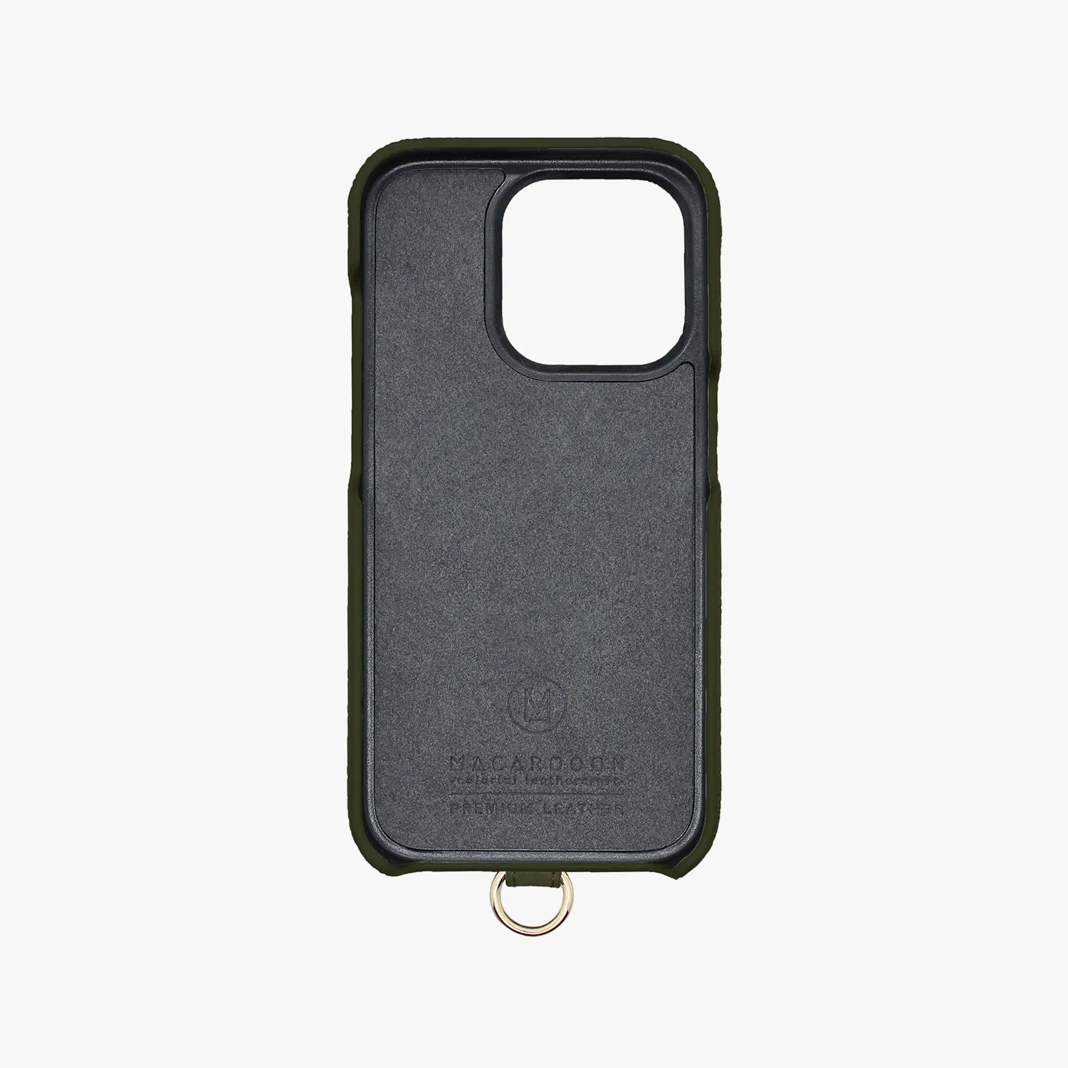 iPhone 14 Pro Leather Sling Card Case