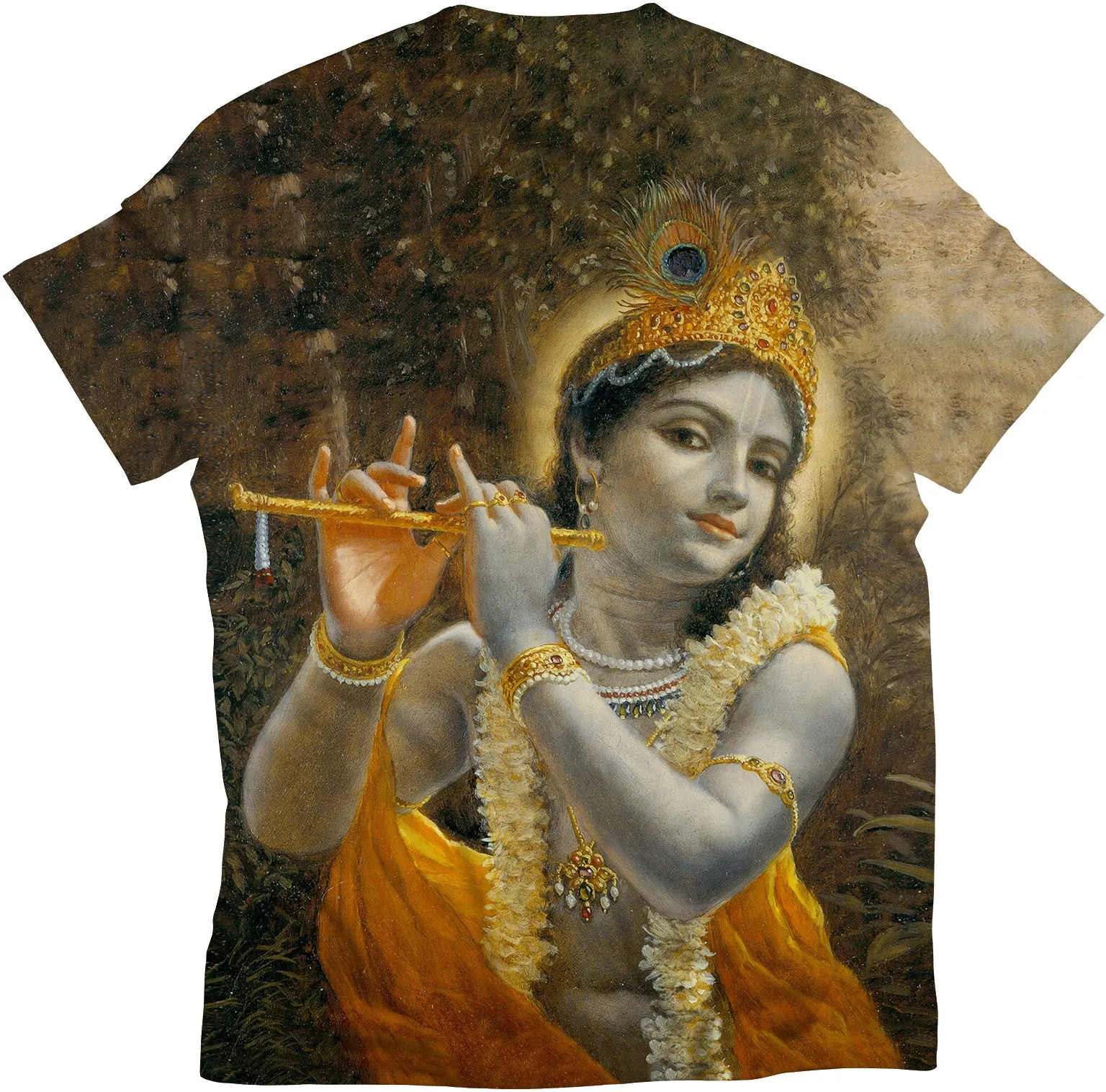 Krishna playing flute