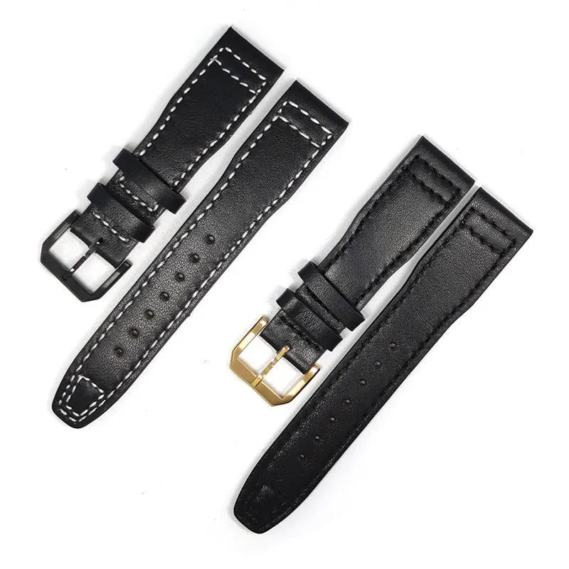 Leather Pilot Watch Band