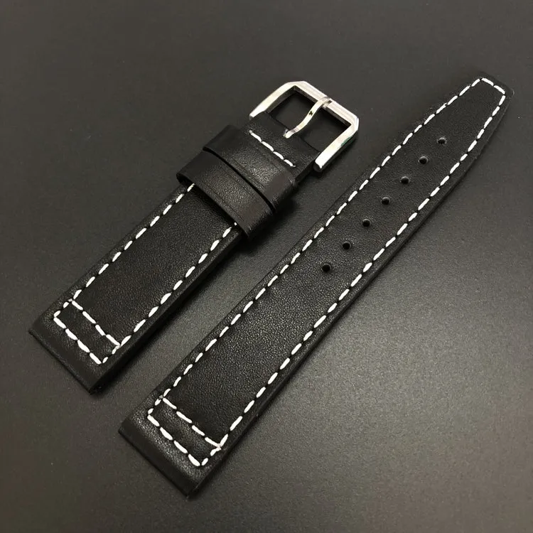 Leather Pilot Watch Band