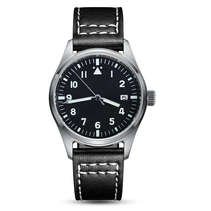 Leather Pilot Watch Band