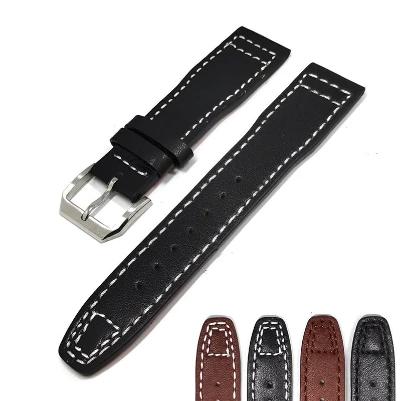 Leather Pilot Watch Band