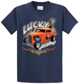 Lucky 7 Speedway Printed Tee Shirt