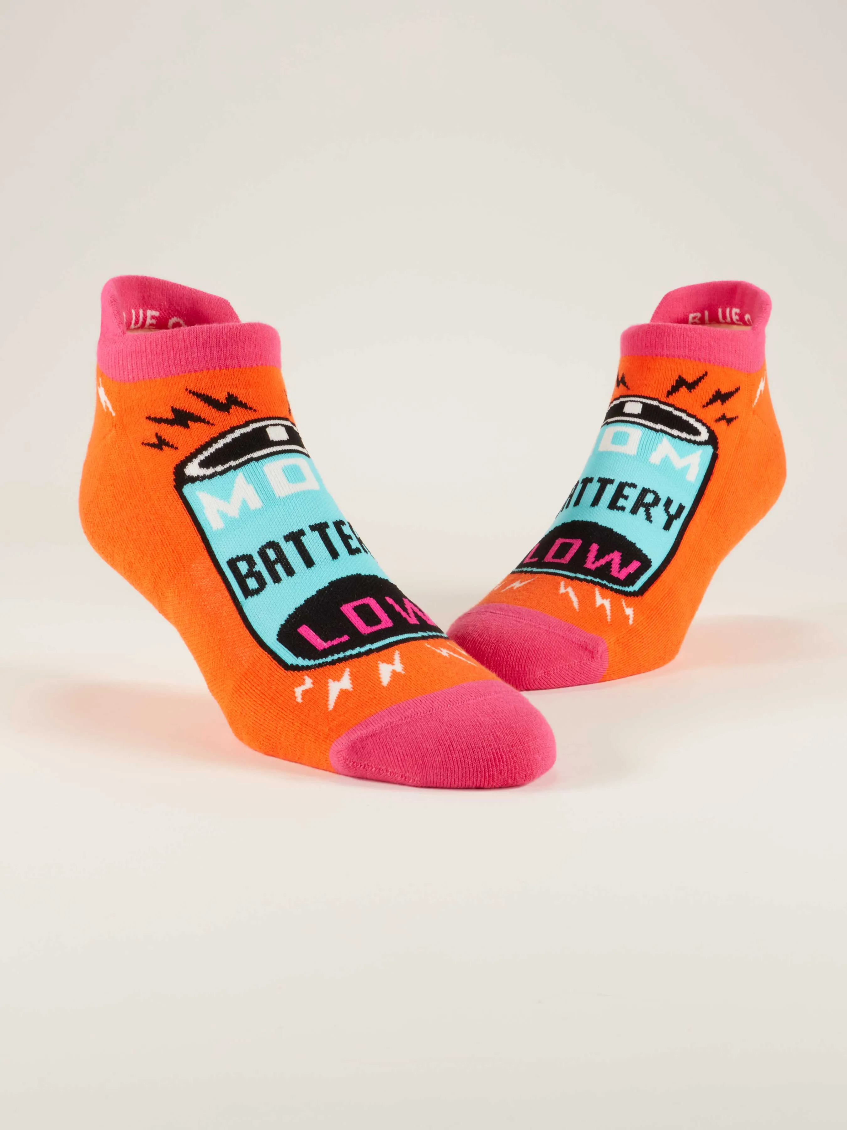 Mom Battery Low Sneaker Socks