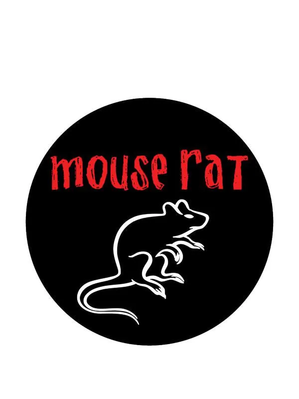 MOUSE RAT VINYL STICKER