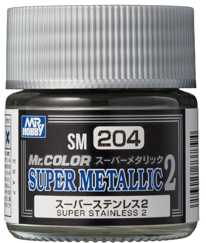 MR.COLOR SUPER METALLIC 2 SUPER STAINLESS 2 (10ml)