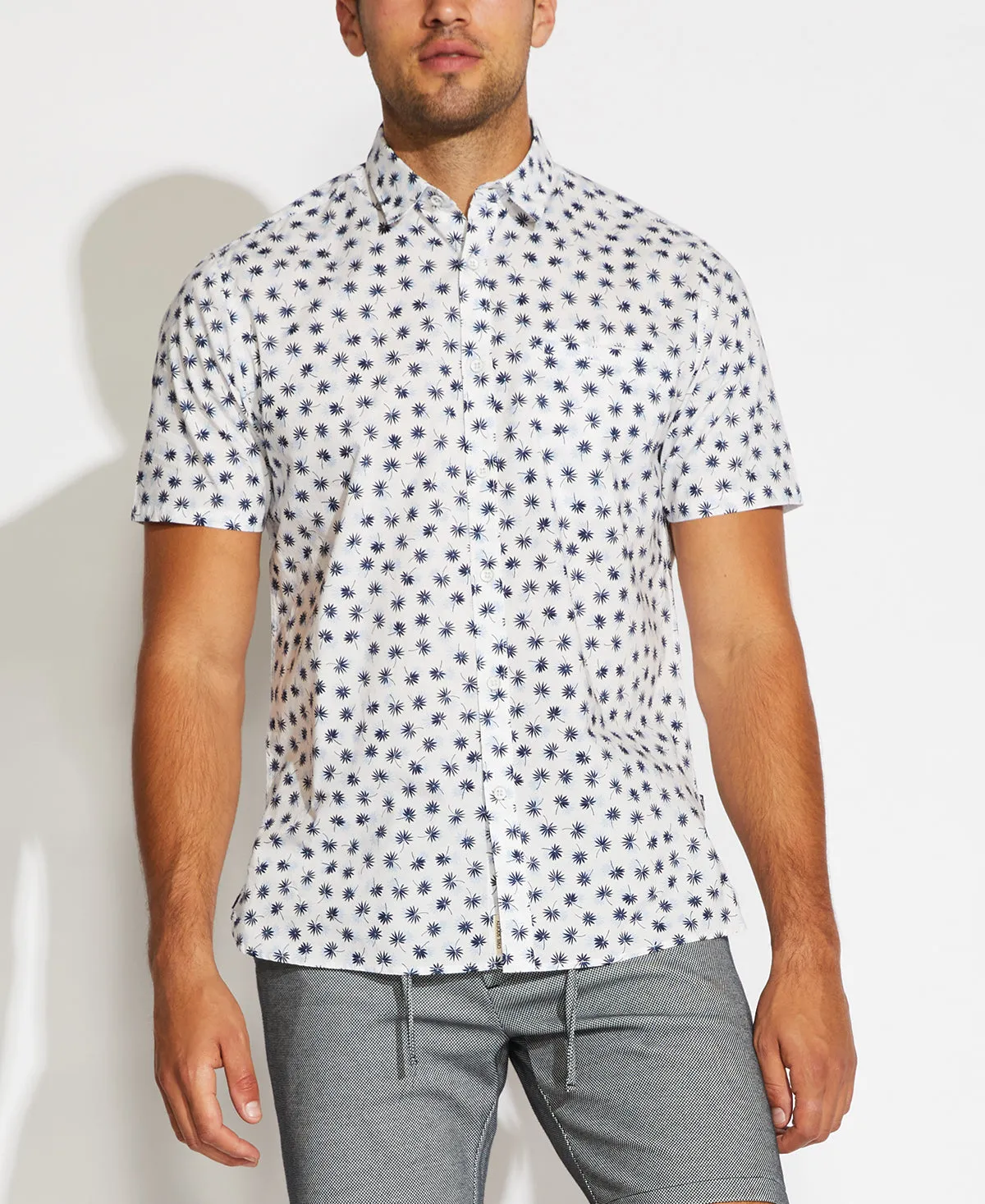 Norton Printed Shirt (White)