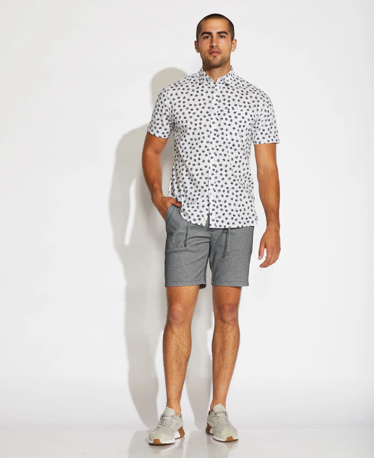 Norton Printed Shirt (White)