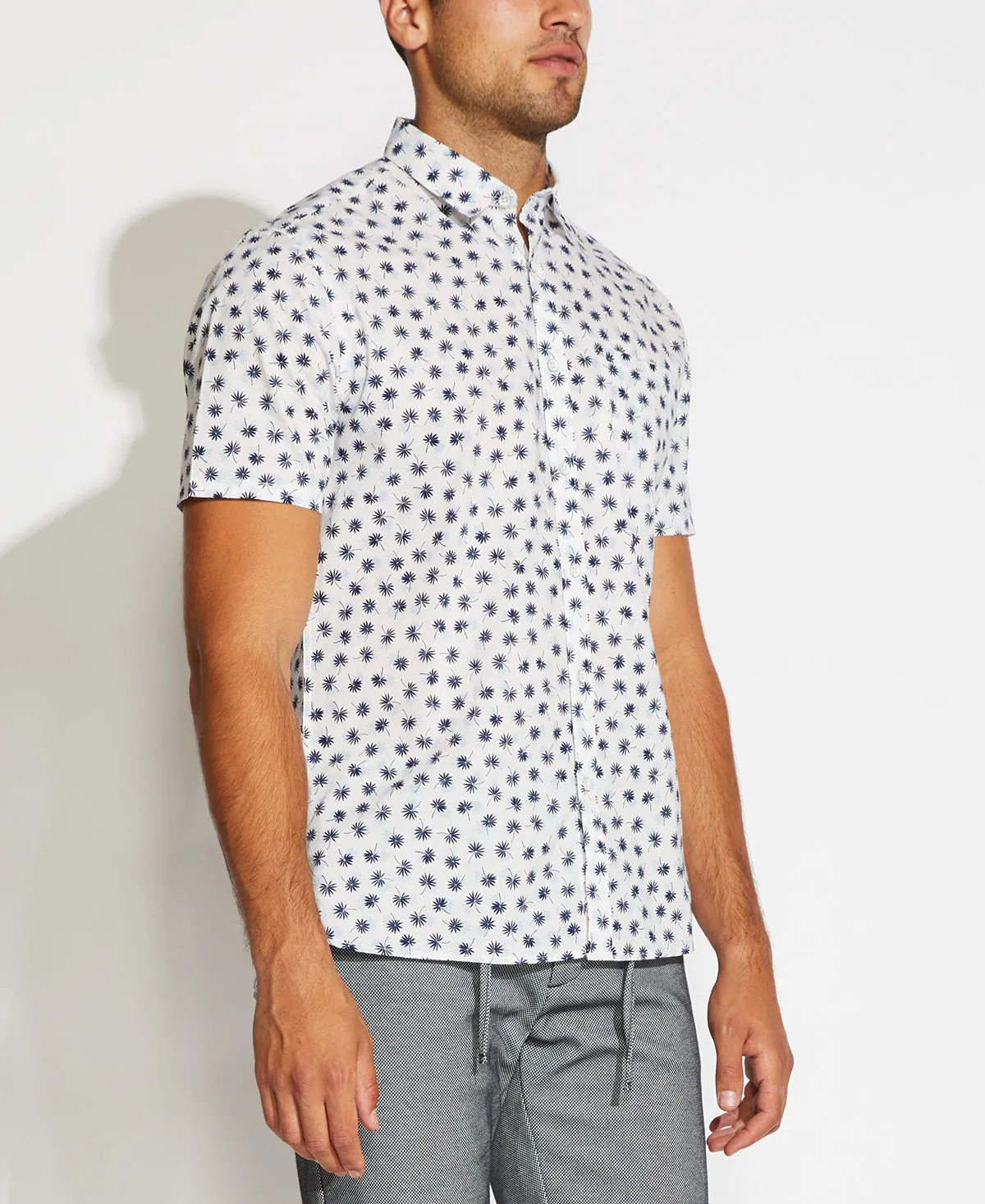 Norton Printed Shirt (White)