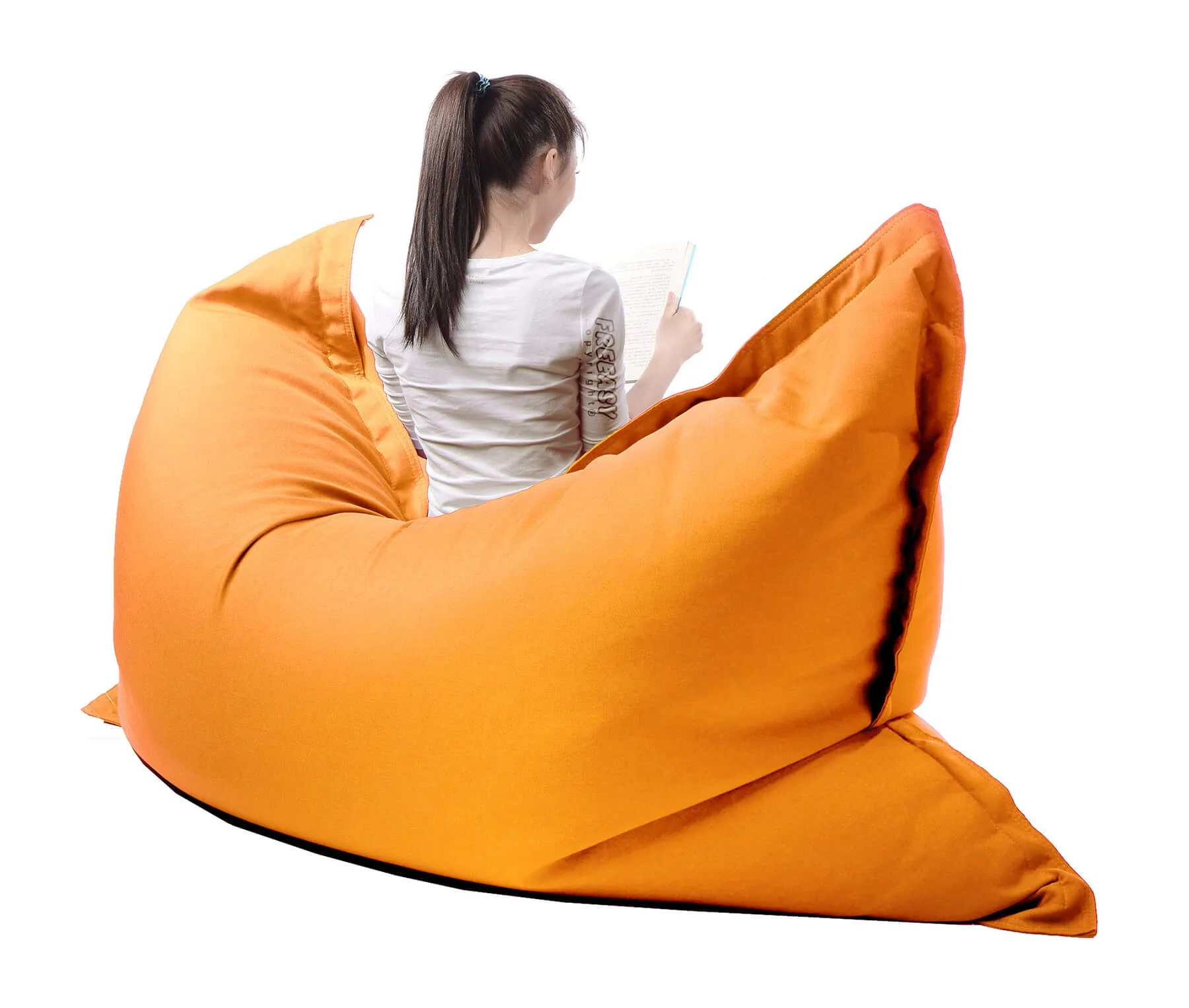 Orange Bean Bag