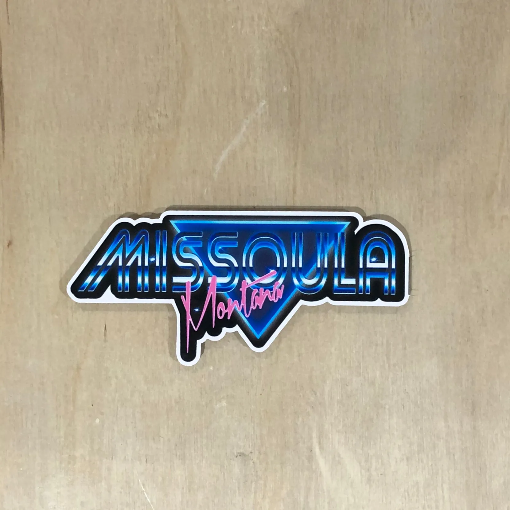 Retro Missoula Decal