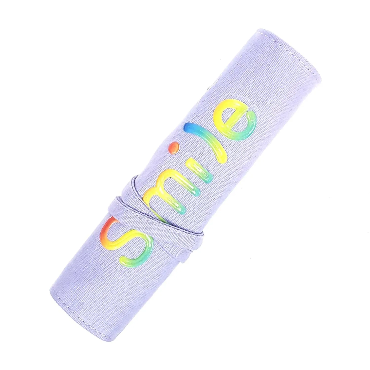 Roll Pouch Stationery Organizer - Smile