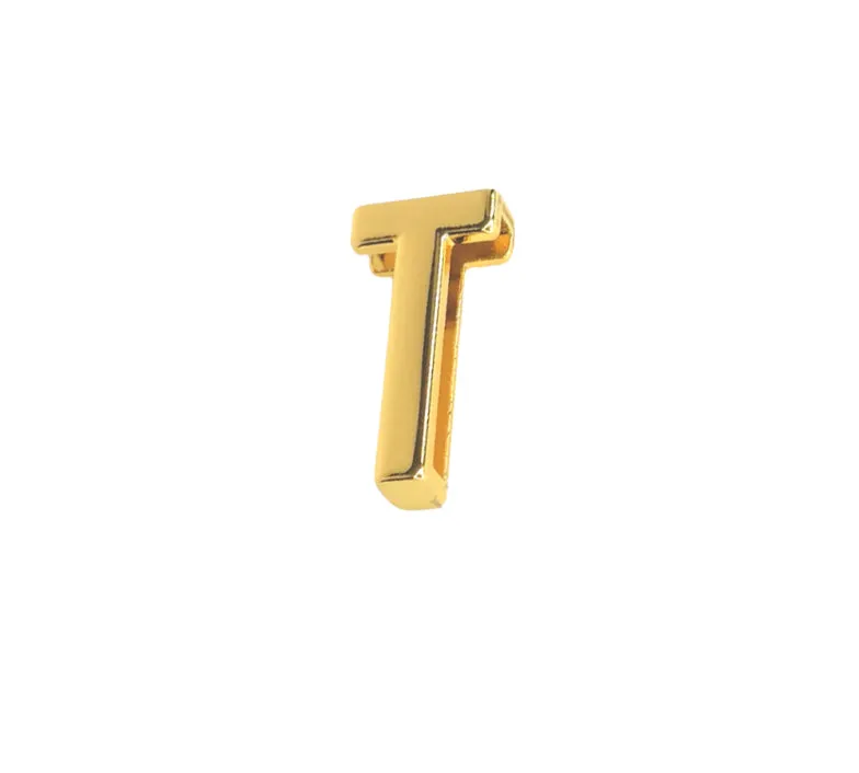 Slide Charm Letters