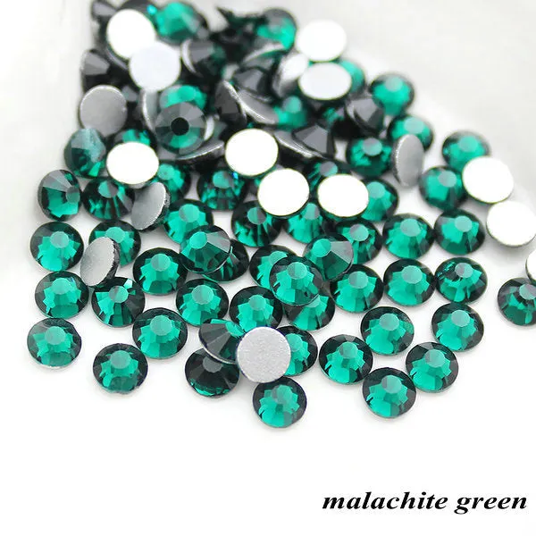 #SS20 Glass Rhinestone 1440pcs per pack- SS20 GLUE ON Flatback M-foiled NON-hotfix Crystal