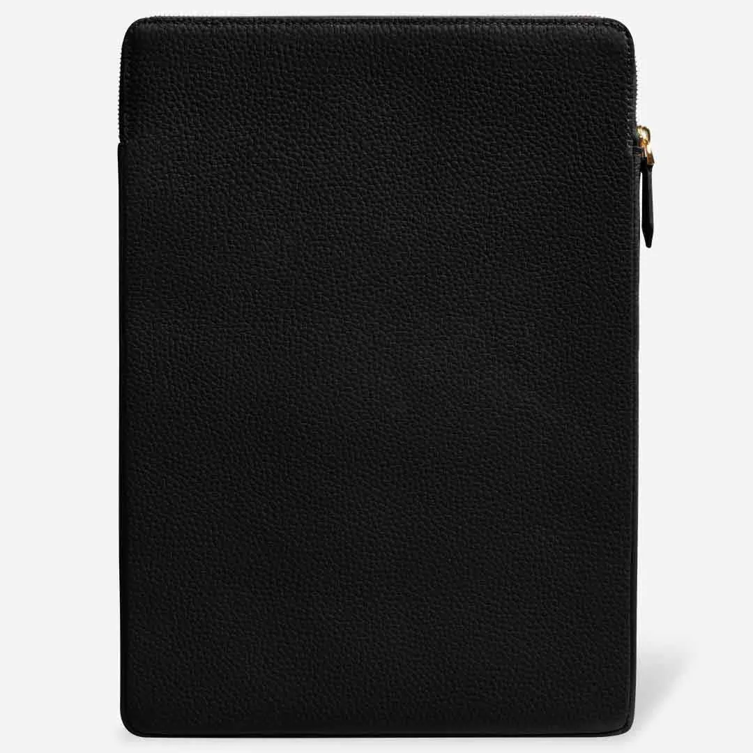 The Laptop Case (13 inches) - Black Caviar