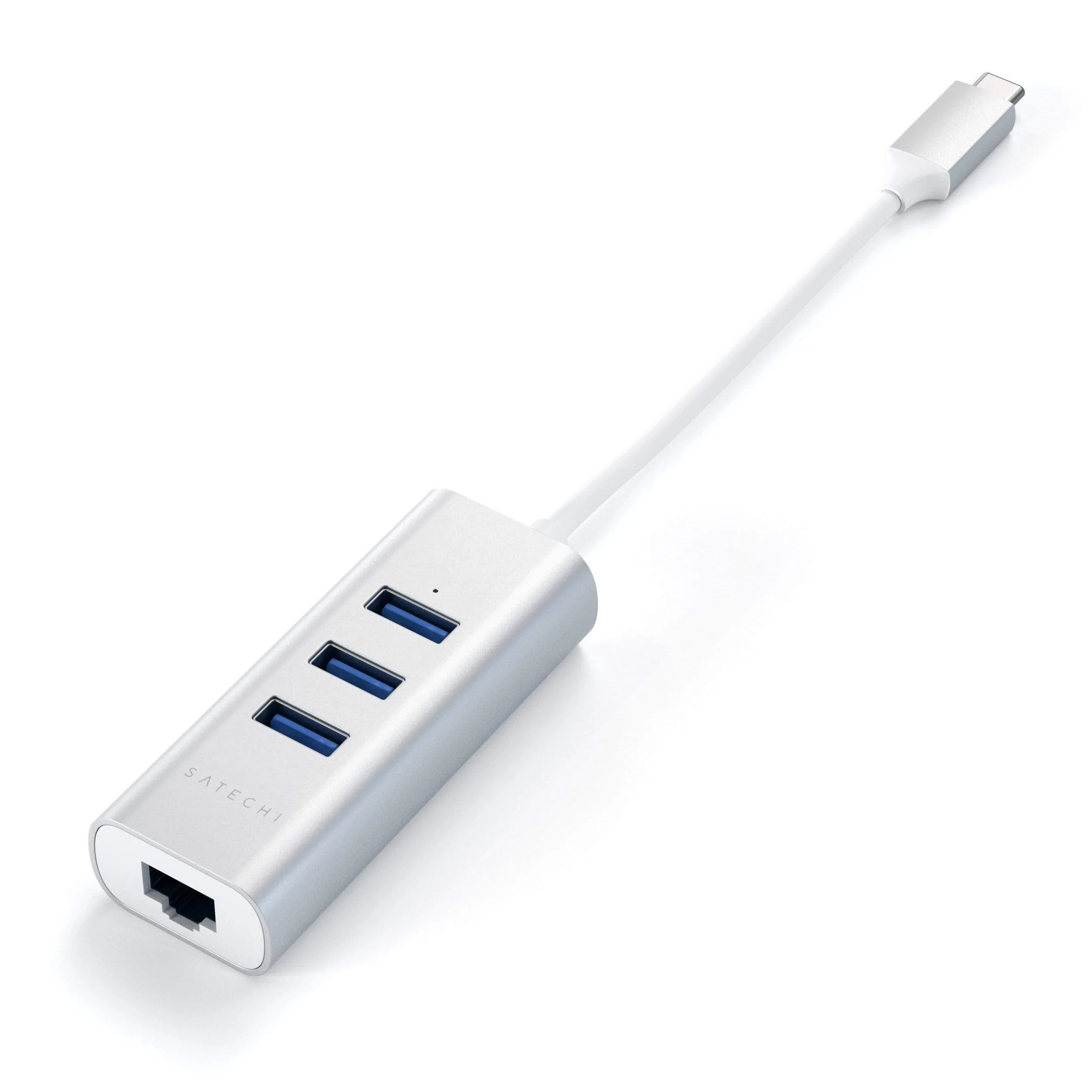 Type-C 2-in-1 USB Hub with Ethernet