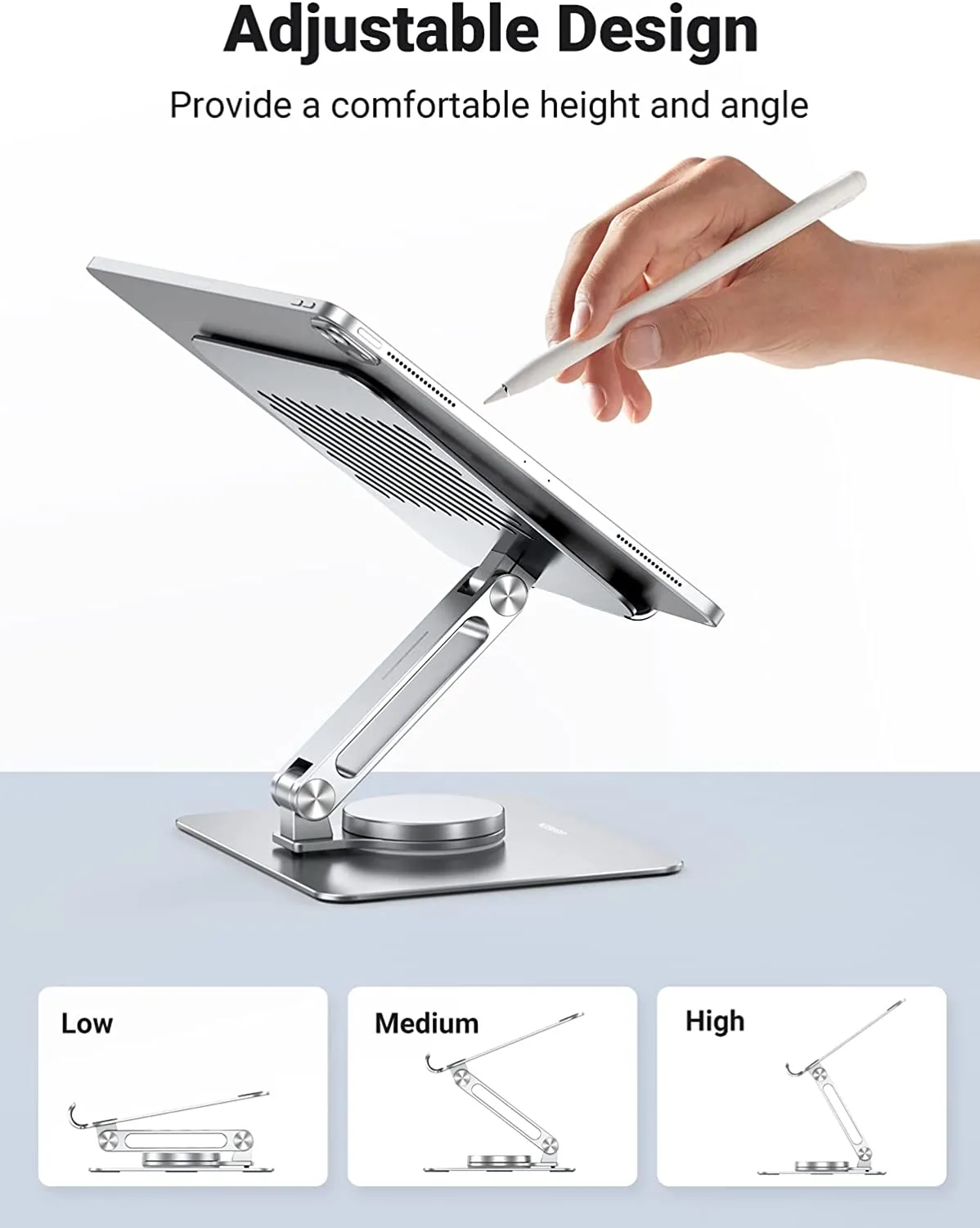 Ugreen 360° Rotating Tablet Stand Holder( Maximum load：1KG))